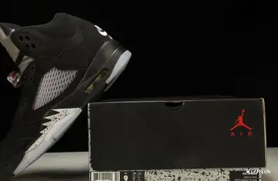 METALLIC AIR BLACK 5 JORDAN (2016) 845035-003 0610